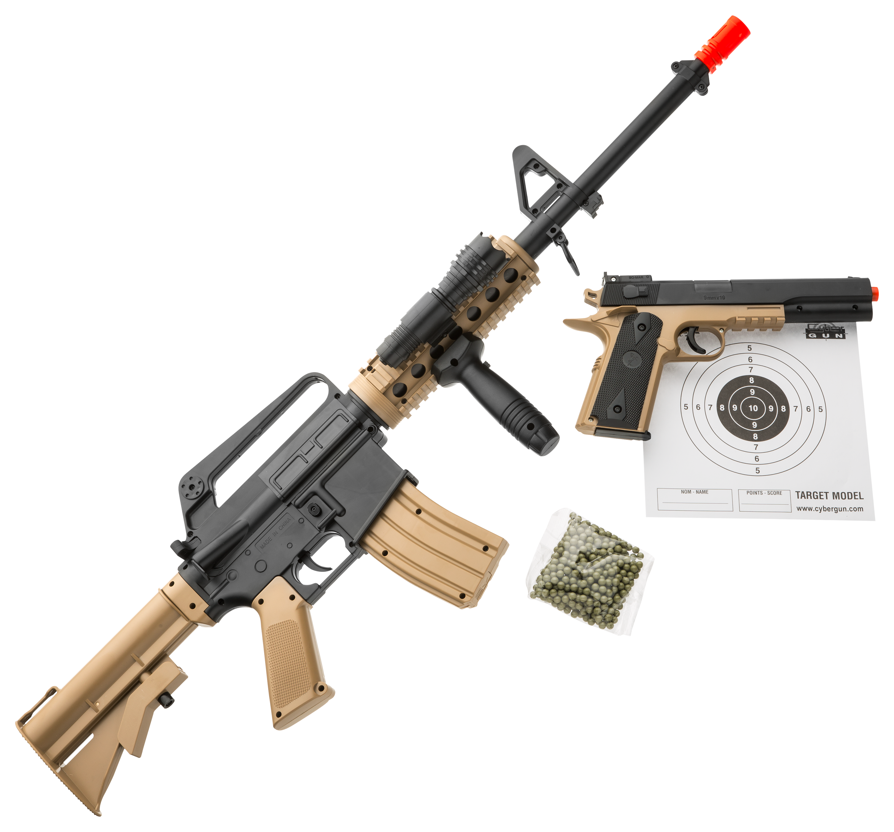 Colt M4 RIS Airsoft Rifle and 1911 Airsoft Pistol Kit Cabela's